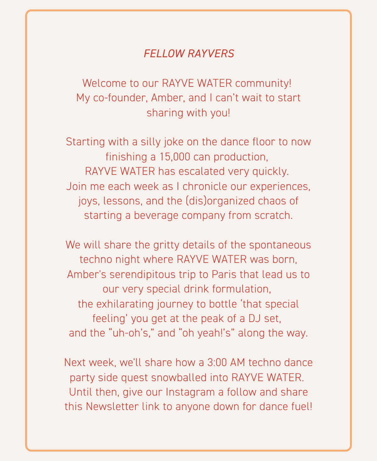 RAYVE WATER invites you to dance with us 🕺 — page 2